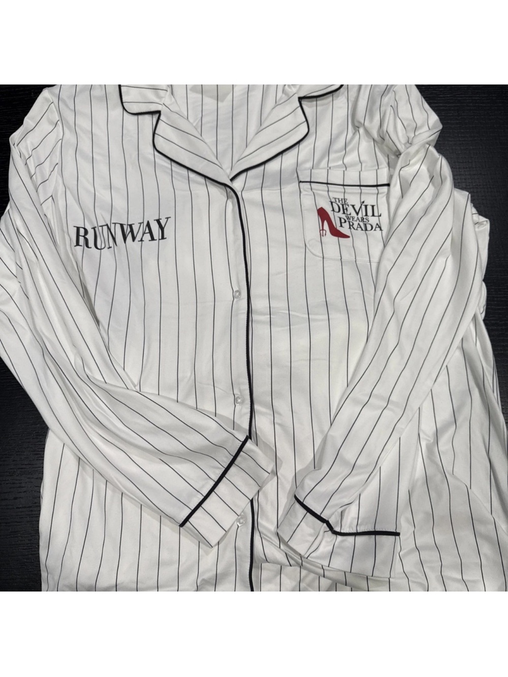 NWT The Devil Wears Prada X Primark Long Sleeve Pajama Set Size L